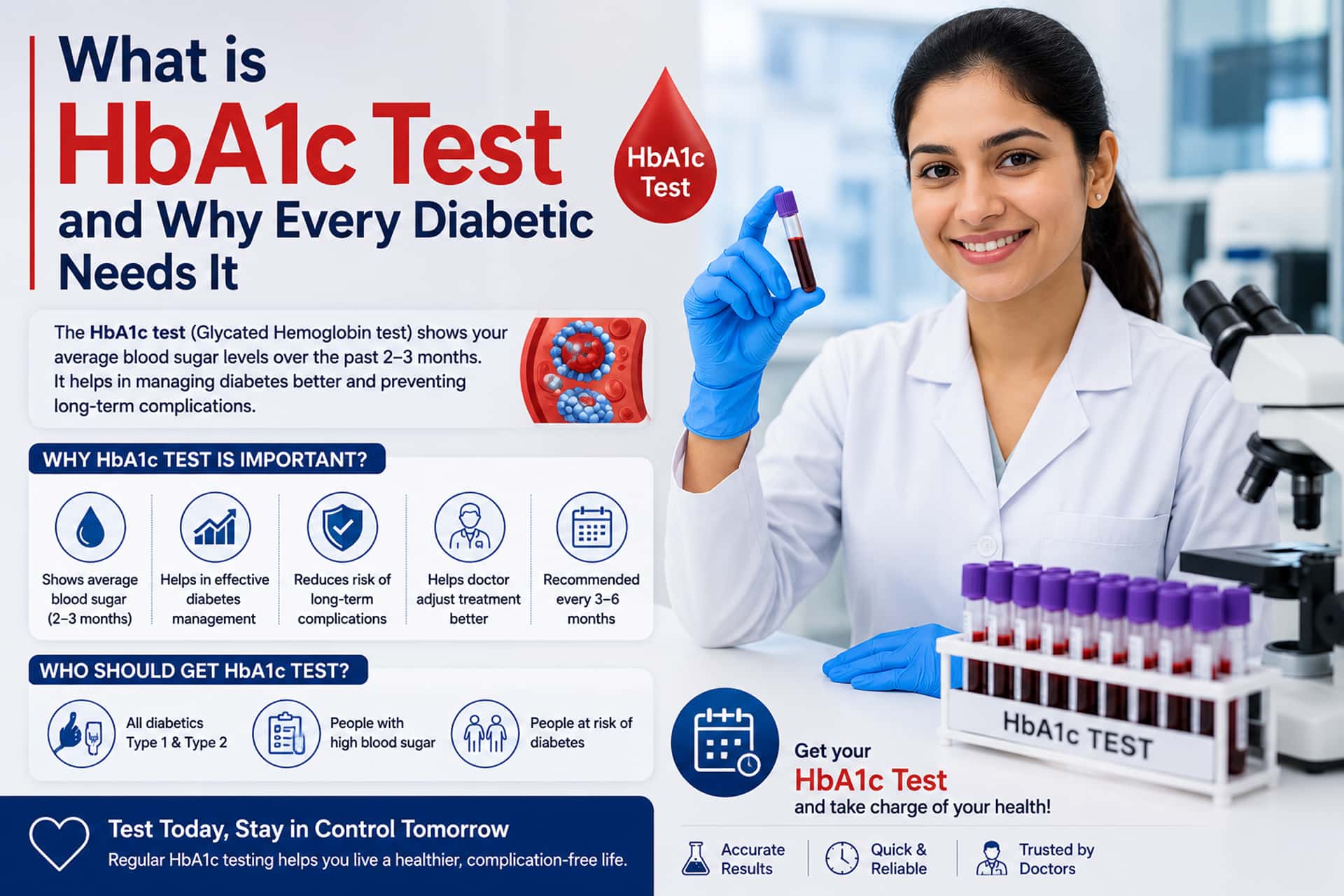HbA1c Test Diabetes Monitoring Ahmedabad Clini Care