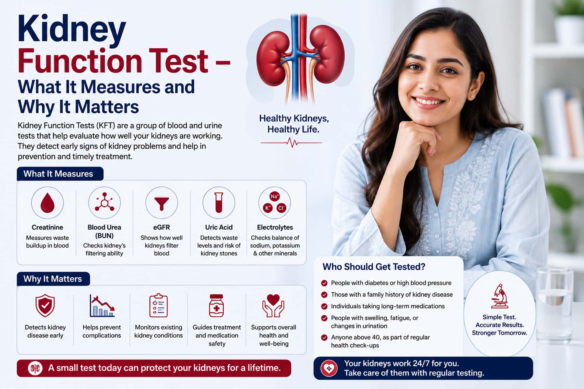 Kidney Function Test Creatinine Urea Ahmedabad Clini Care