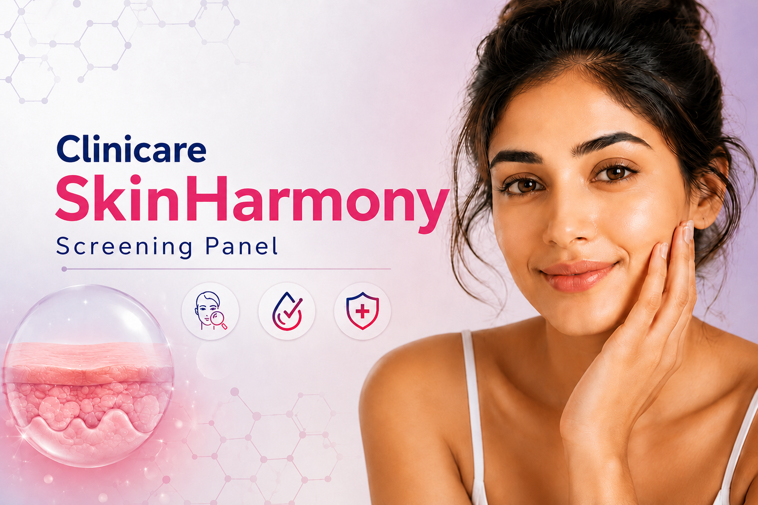 Clinicare SkinHarmony Skin Health Screening Panel Ahmedabad