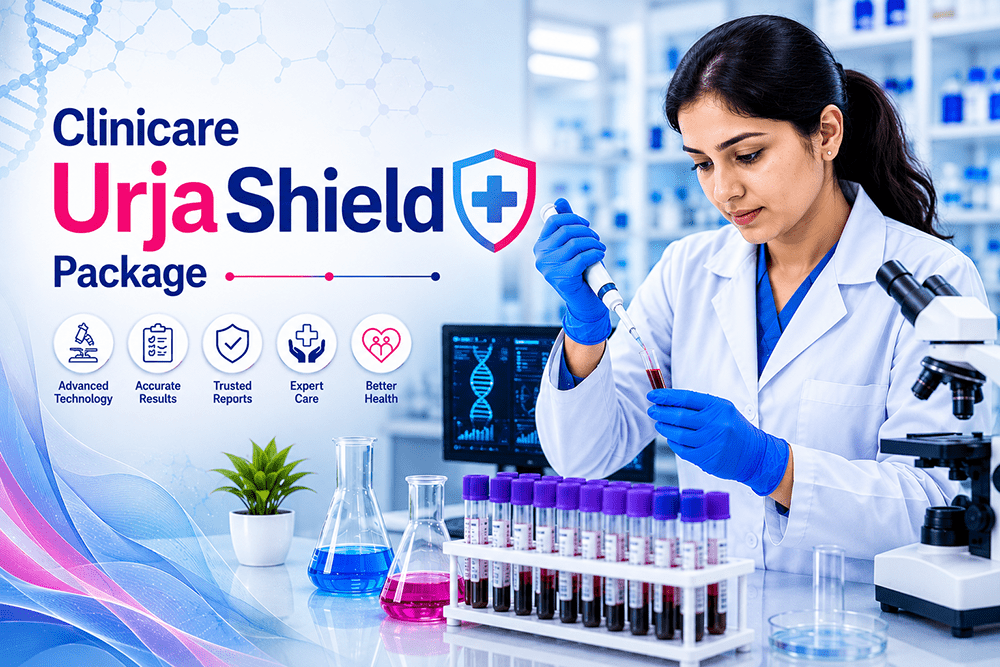 Clinicare UrjaShield Elite Health Screening Ahmedabad