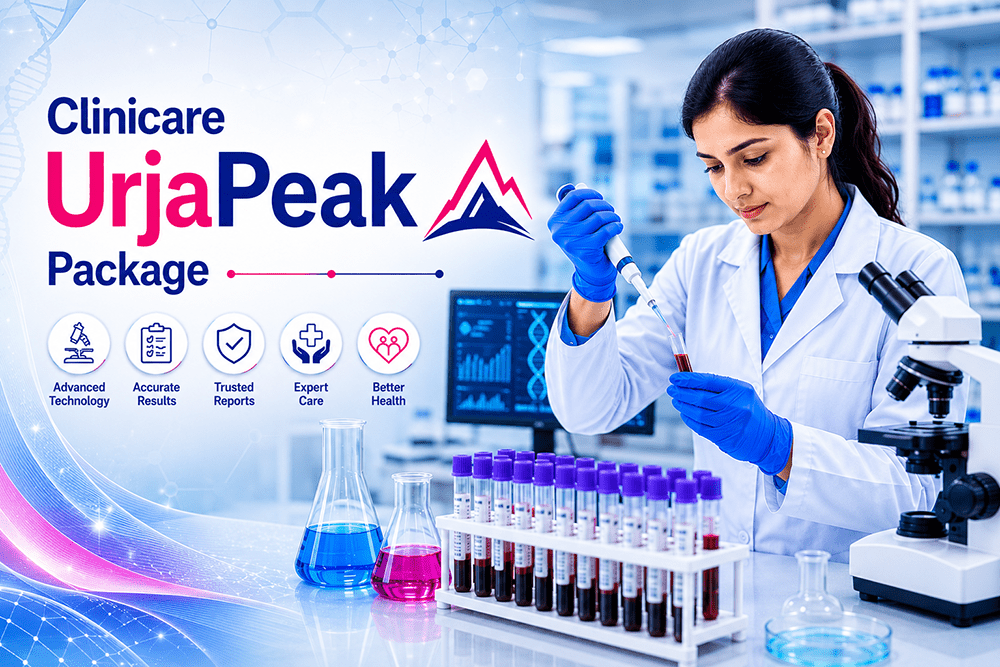 Clinicare UrjaPeak Advanced Wellness Package Ahmedabad